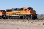 BNSF GP50M #109 leads Cadiz loal into A&C for train swap.